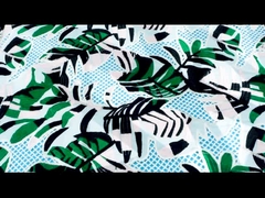 Ate a tela 135CM que a guipura grande larga do bordado da flor ata a guarnição do laço do poliéster