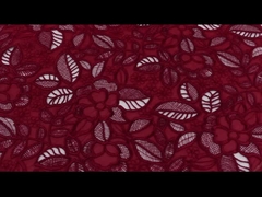 Guarnição 100% do laço da guipura da fita do laço do algodão do poliéster do bordado