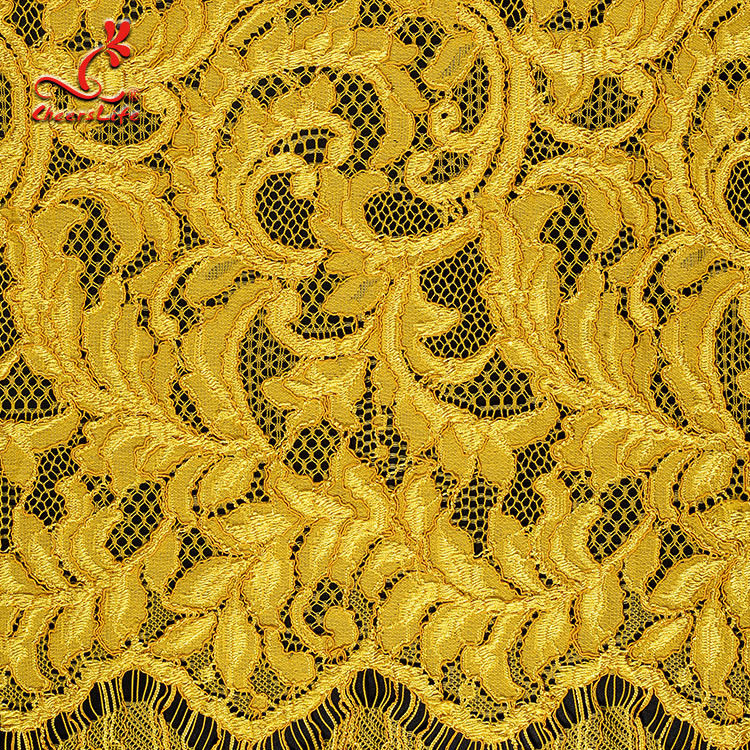 2019 Hot Sale African  Lace Fabric Cotton Guipure Lace Fabric For Garment