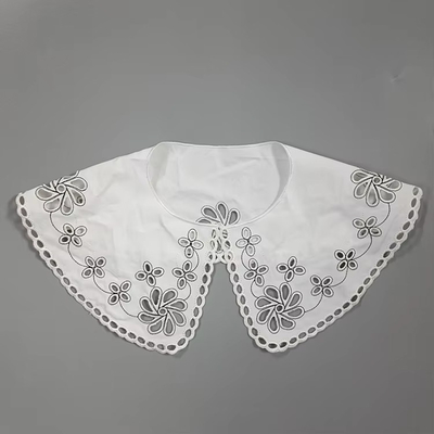 Colarinho falso oco Roupas femininas e infantis Colarinho de bebê Acessórios de vestuário Bordado renda