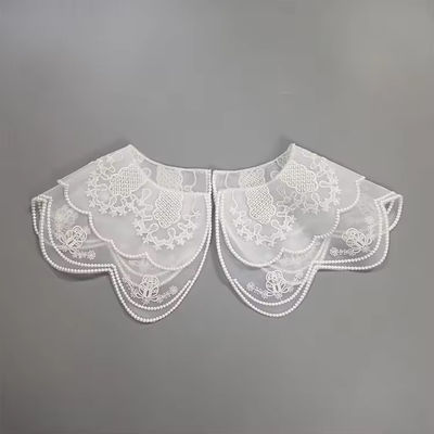 Colarinho Roupas infantis Roupas femininas Acessórios de roupas com todas as cores Bordado renda